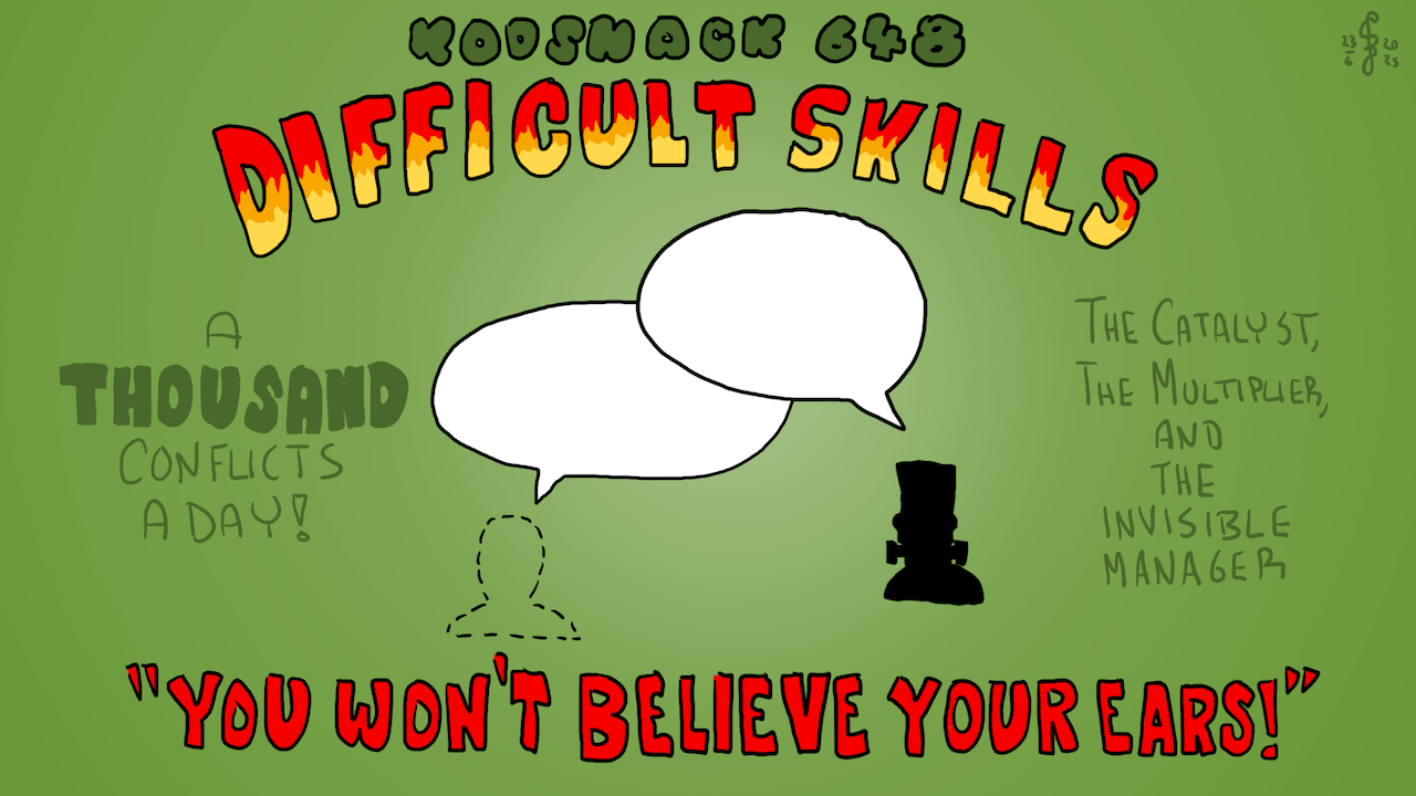 Kodsnack 648 - Difficult skills, with Gitte Klitgaard