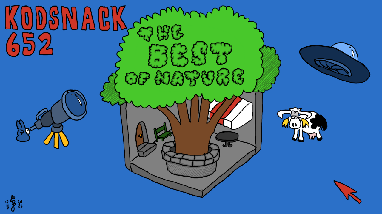 Kodsnack 652 - The best of nature, with Grace Jansen