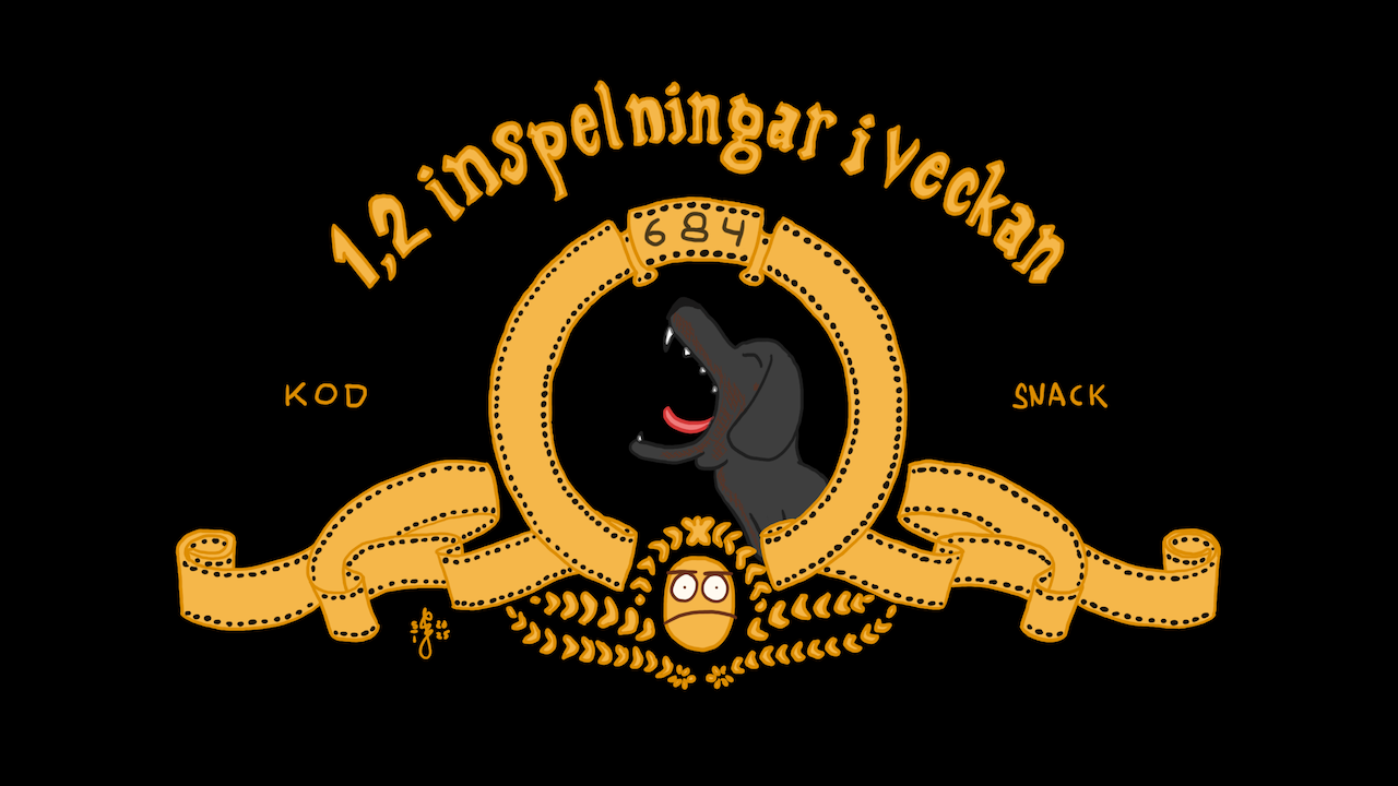 Kodsnack 684 - 1,2 inspelningar i veckan