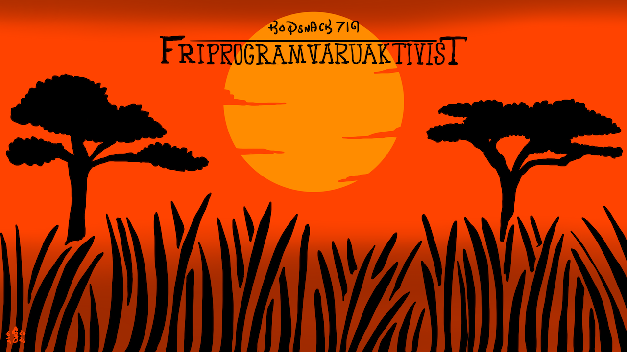 Kodsnack 719 - Friprogramvaruaktivist, med Leif-Jöran Olsson